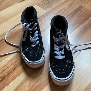 Black High Top Vans